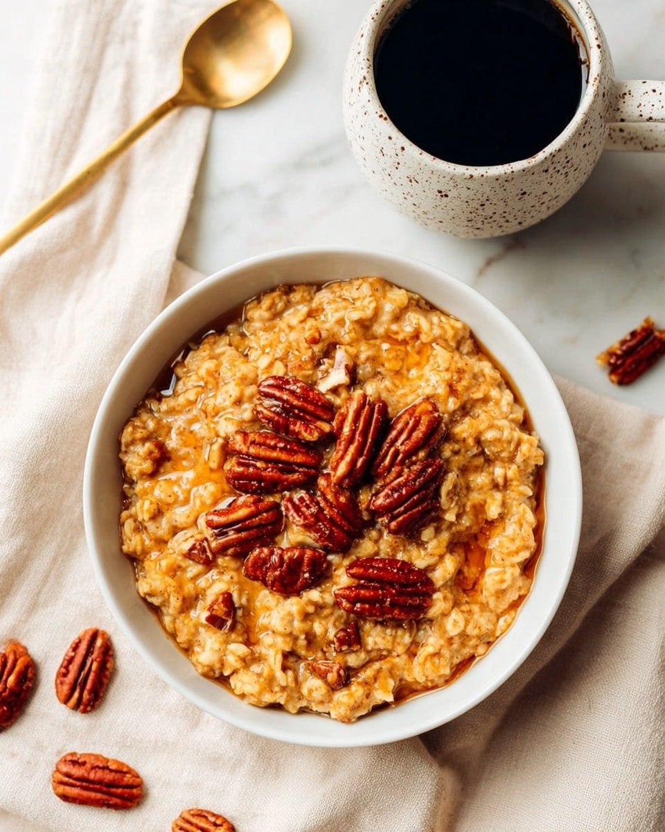 Slow Cooker Pumpkin Pie Oatmeal Recipe - Recipe Image