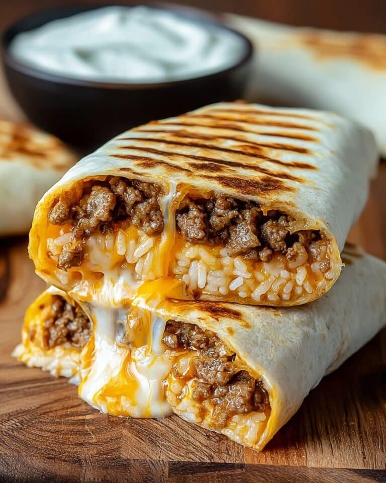 Easy Grilled Cheese Burrito Recipe