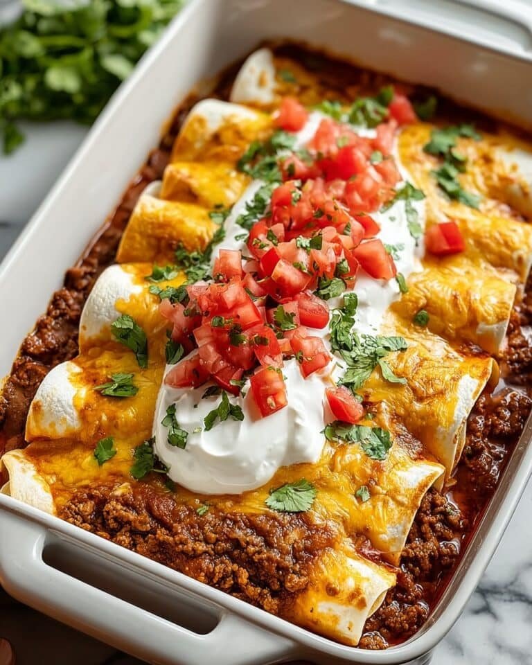 Ground Beef Enchiladas Recipe