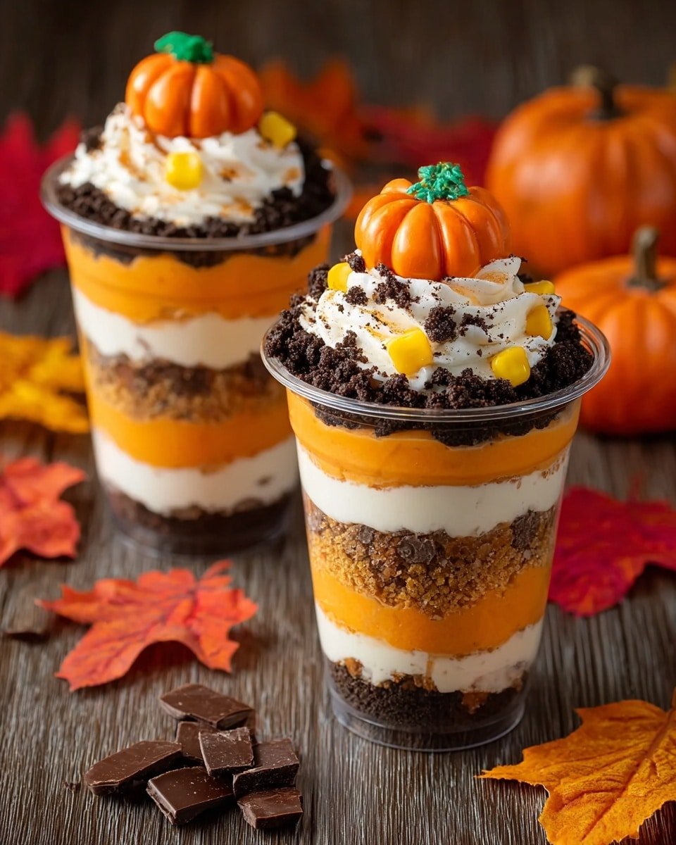 Pumpkin Patch Dirt Cups Recipe - Recipe Image