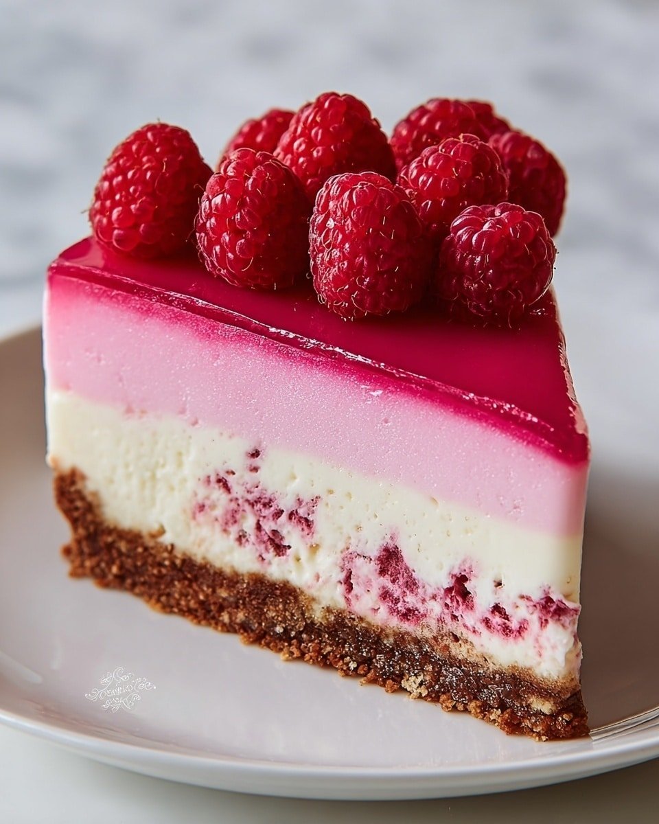 Pink Velvet Raspberry Cheesecake Recipe - Recipe Image