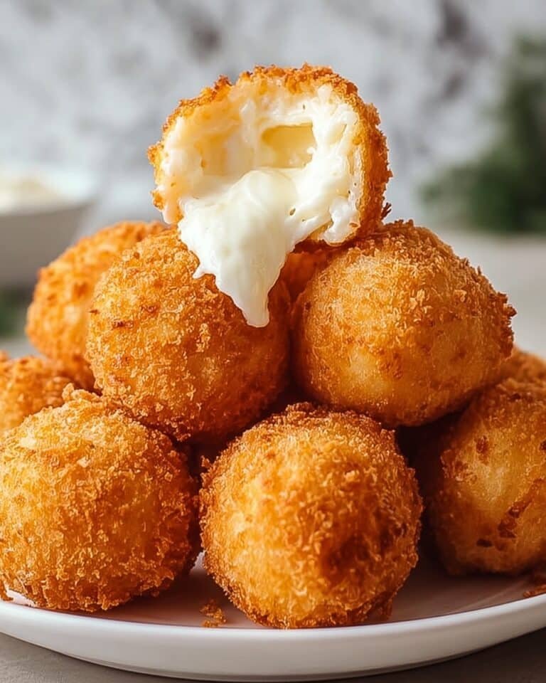 Crispy Air Fryer Mozzarella Balls Recipe