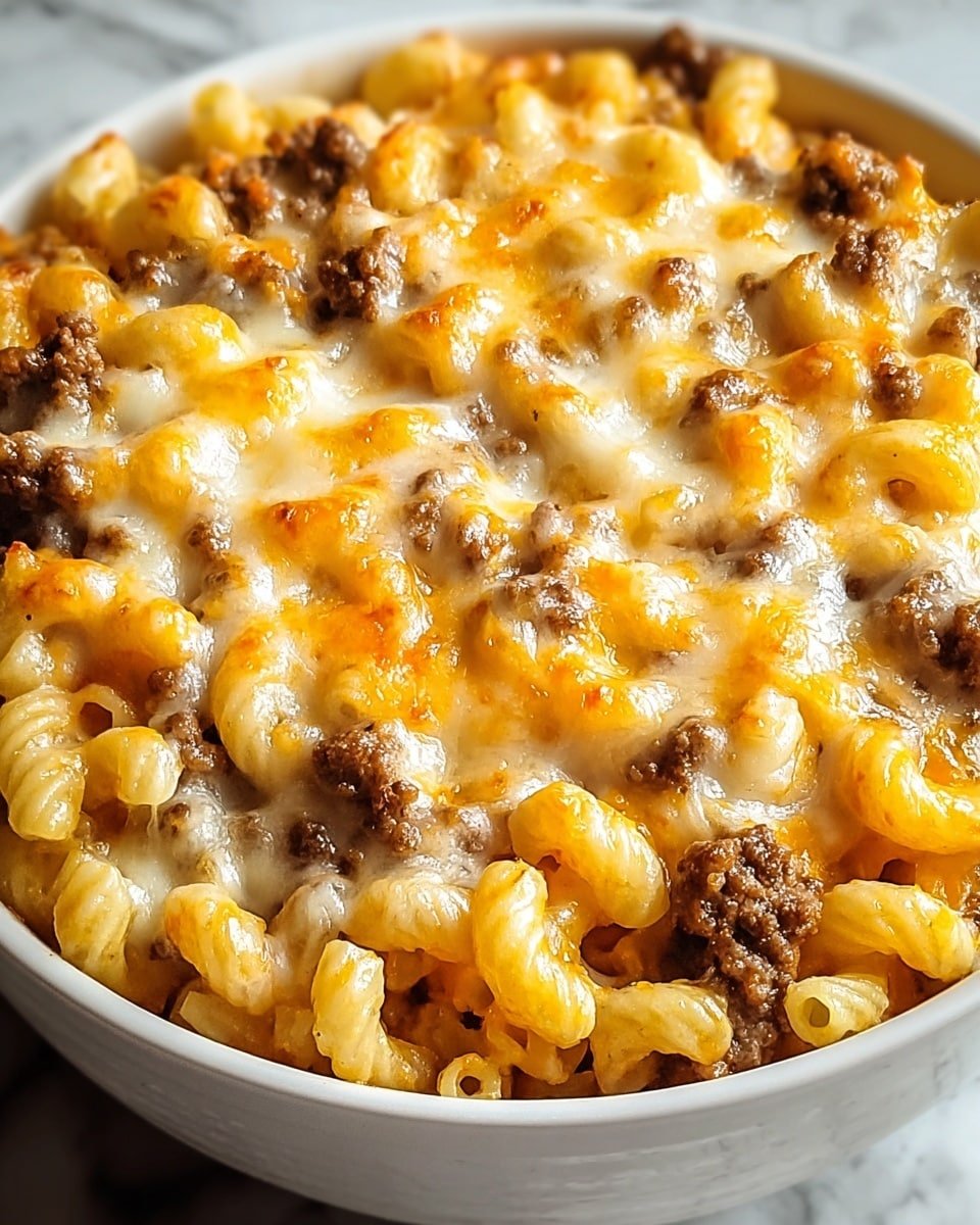 Loaded Cheddar Ranch Beef Casserole Recipe - Recipe Image