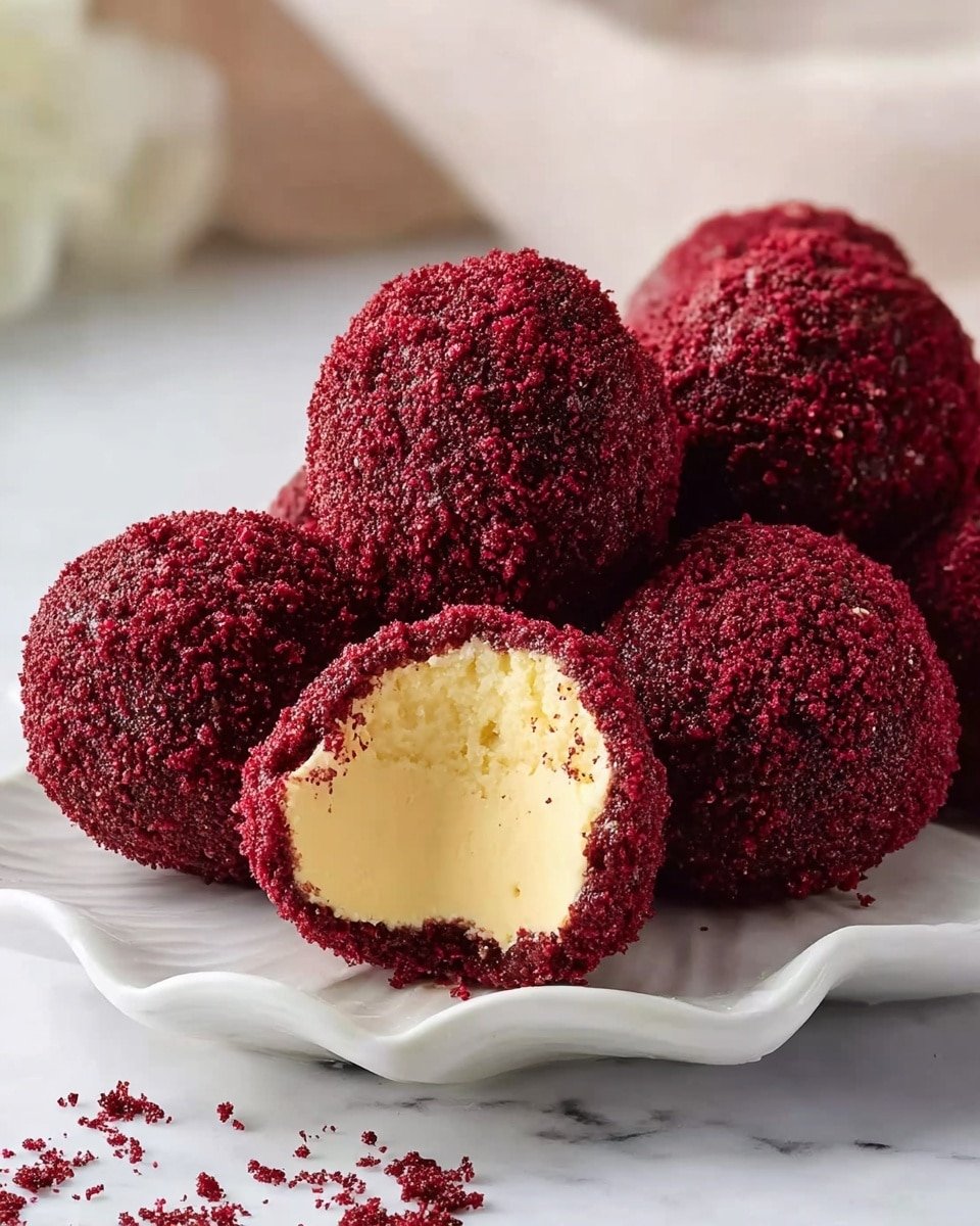 Red Velvet Cheesecake Bites Recipe - Recipe Image