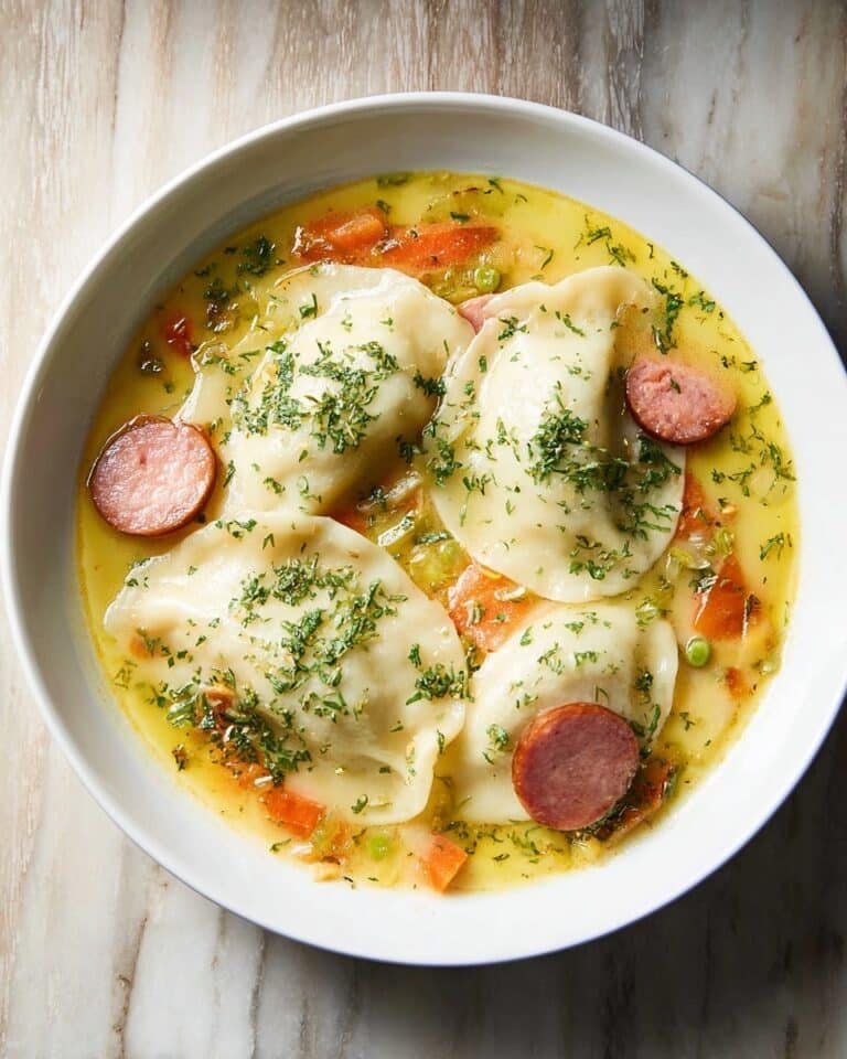 Pierogi Dill Soup Recipe