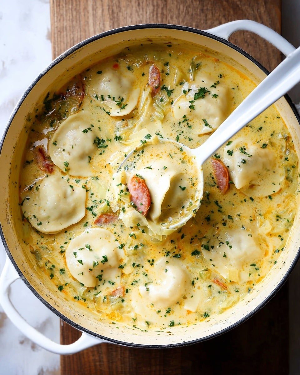 Pierogi Dill Soup Recipe - Recipe Image