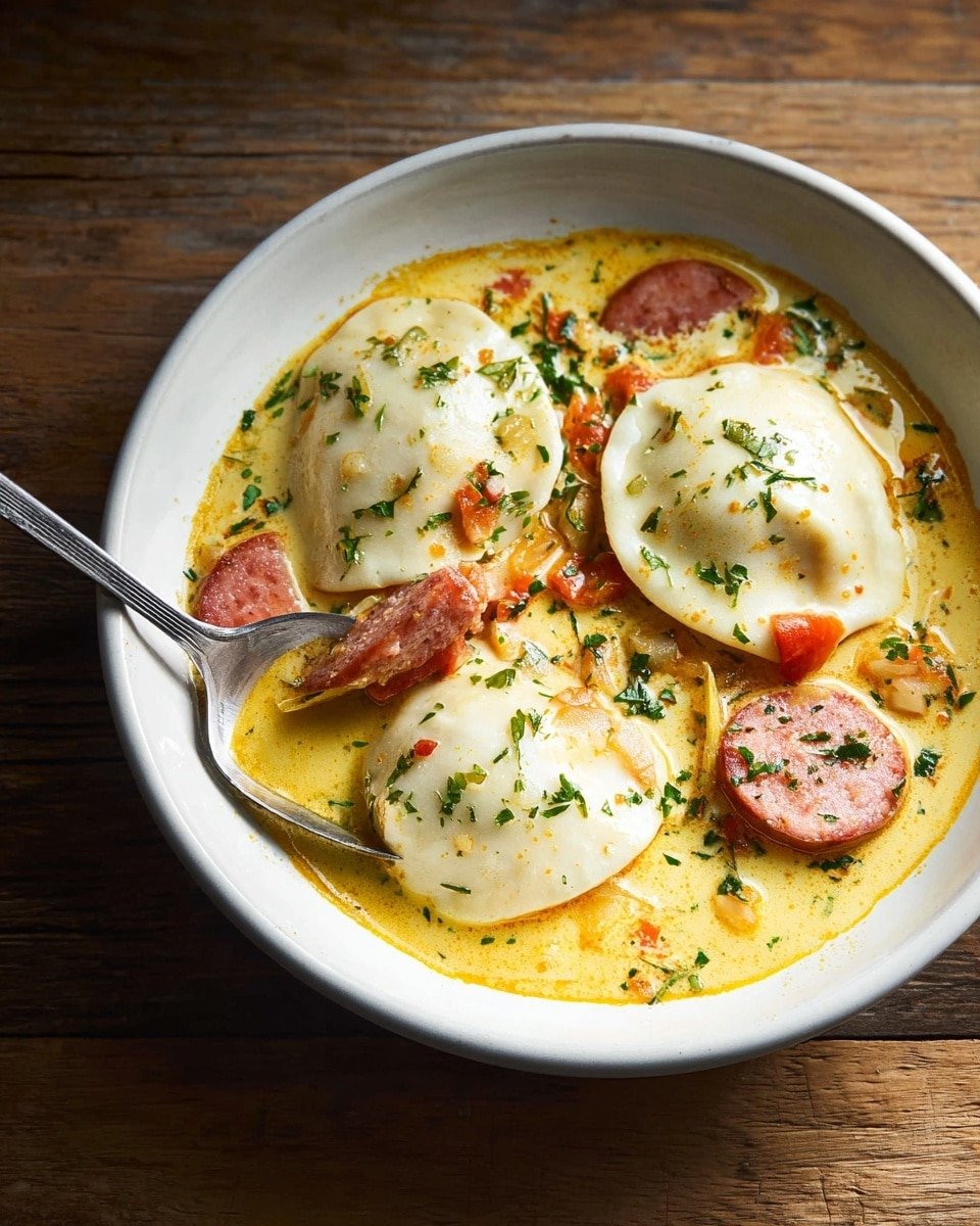 Pierogi Dill Soup Recipe - Recipe Image