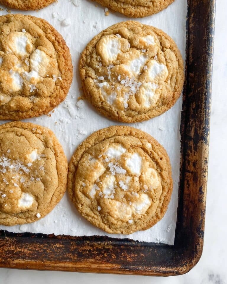 Marshmallow Crispy Cookies Recipe