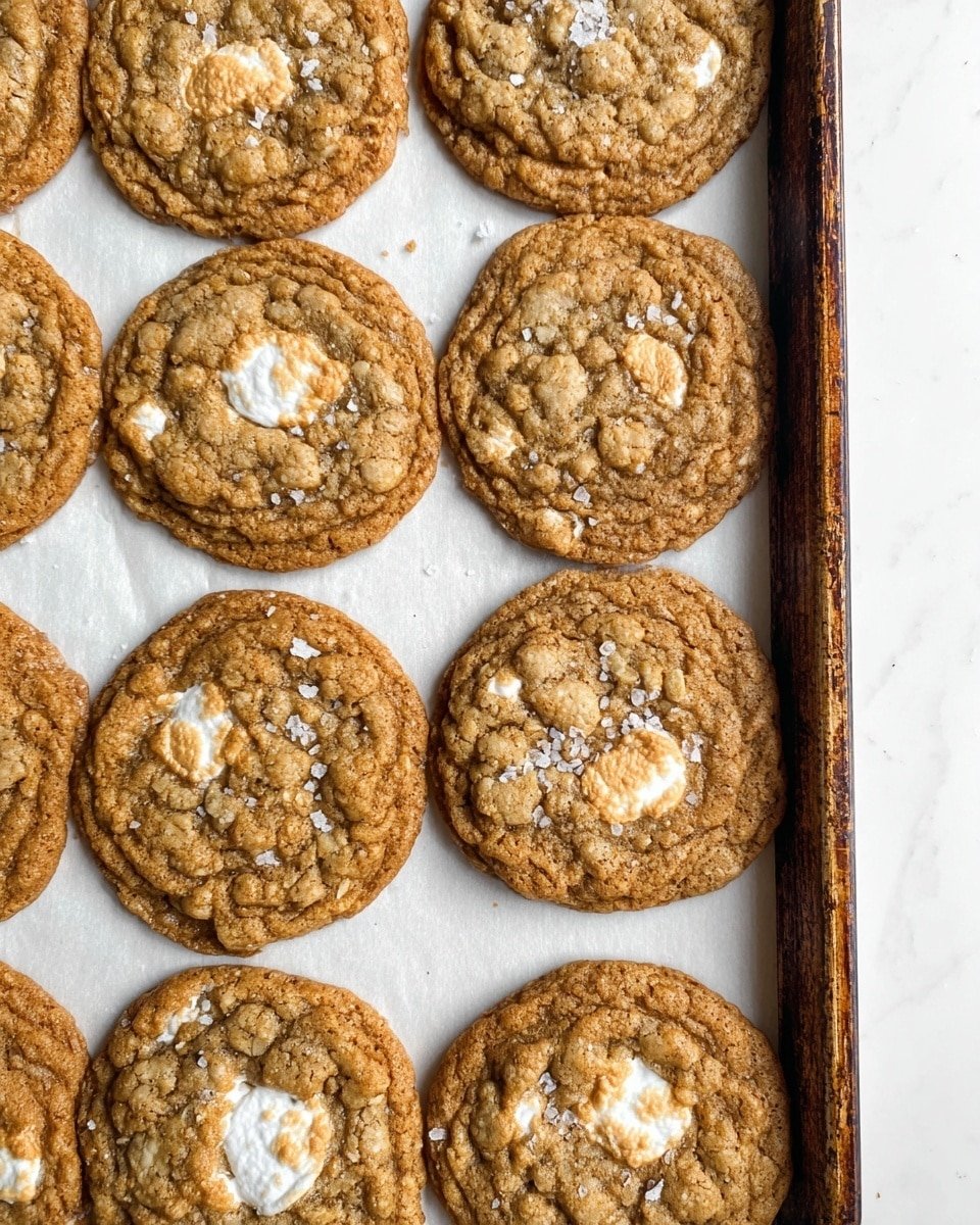 Marshmallow Crispy Cookies Recipe - Recipe Image