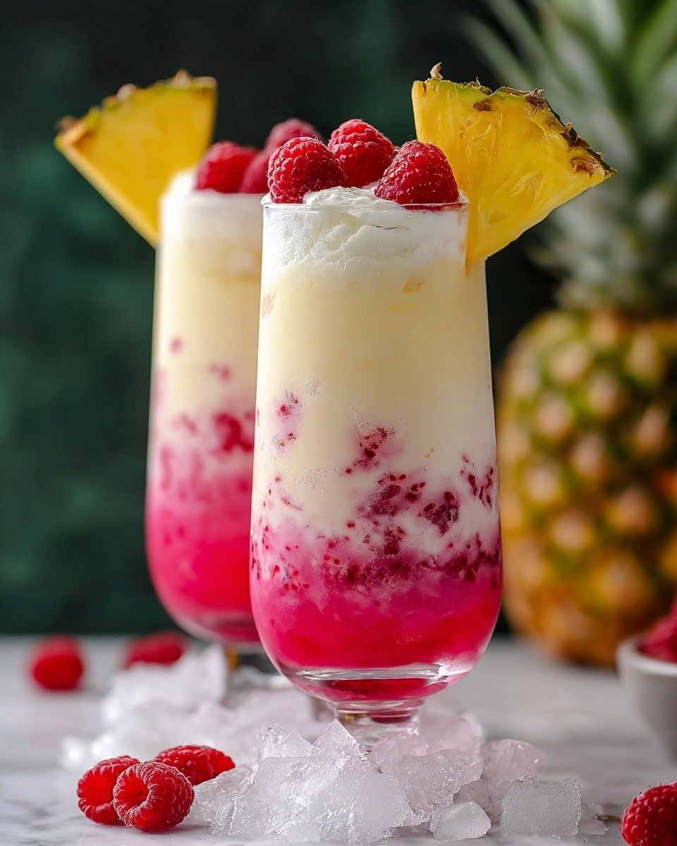 Raspberry Colada Twist Recipe - Recipe Image