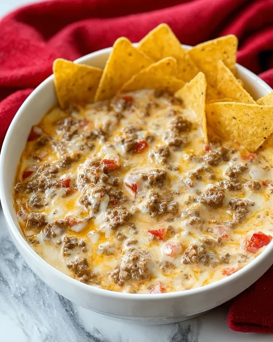 Spicy Sausage Cheese Dip Recipe - Recipe Image