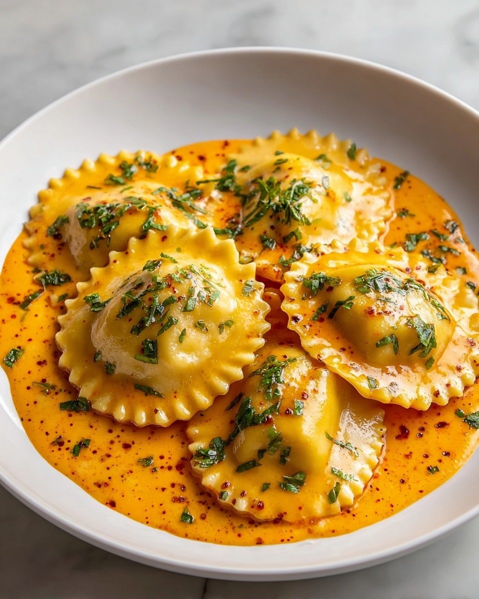 Creamy Homemade Ravioli Sauce Recipe - Recipe Image