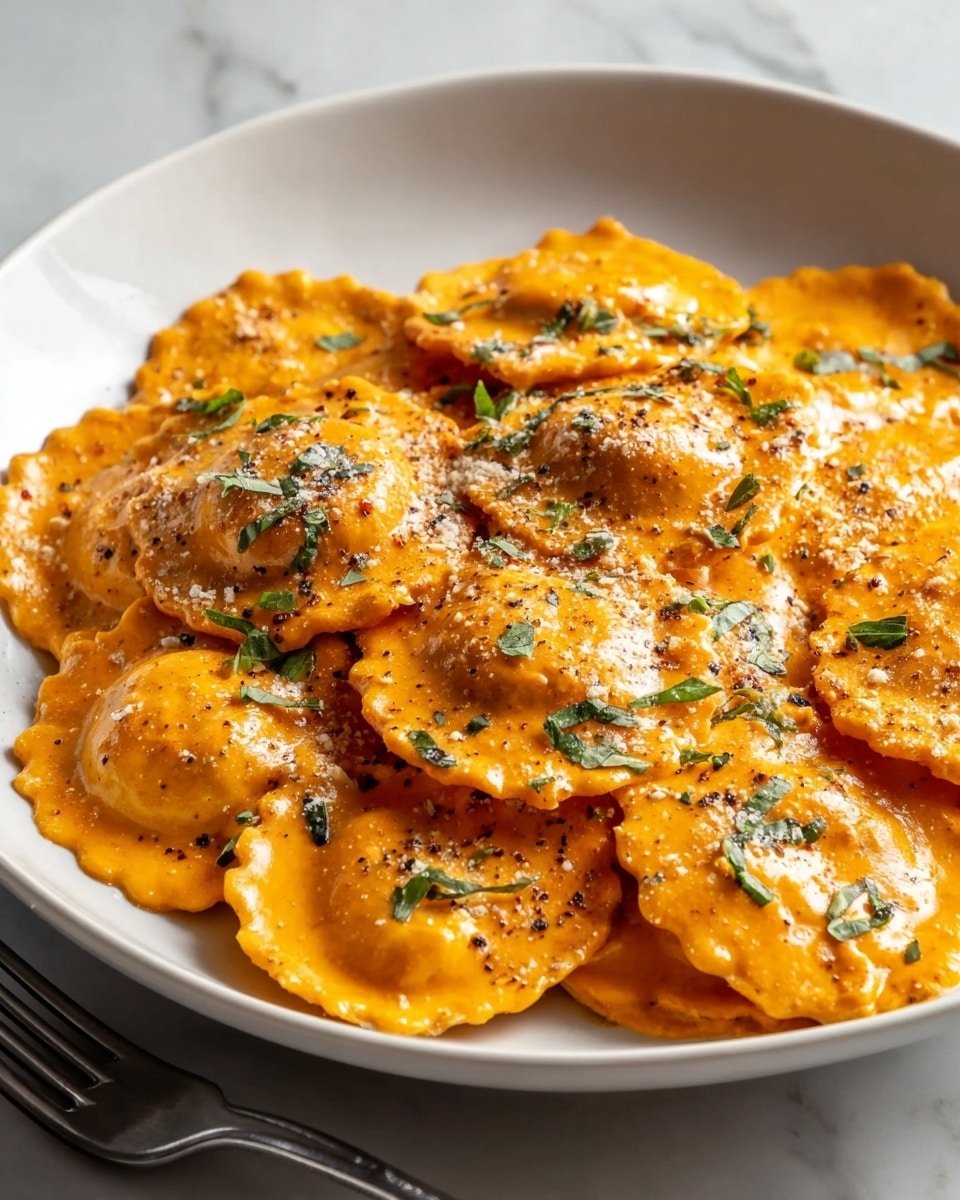 Creamy Homemade Ravioli Sauce Recipe - Recipe Image