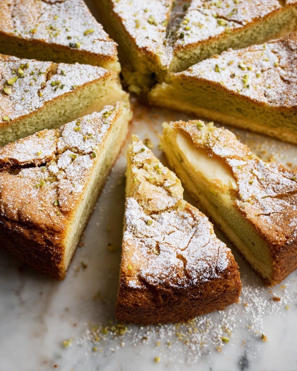 Pistachio Gooey Butter Cake Recipe - Recipe Image