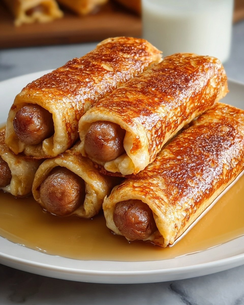 Sausage French Toast Roll-Ups Recipe - Recipe Image
