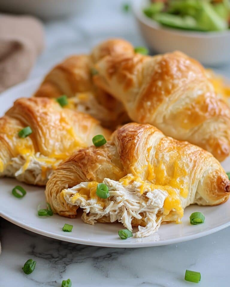 Easy Chicken Stuffed Crescent Rolls Recipe
