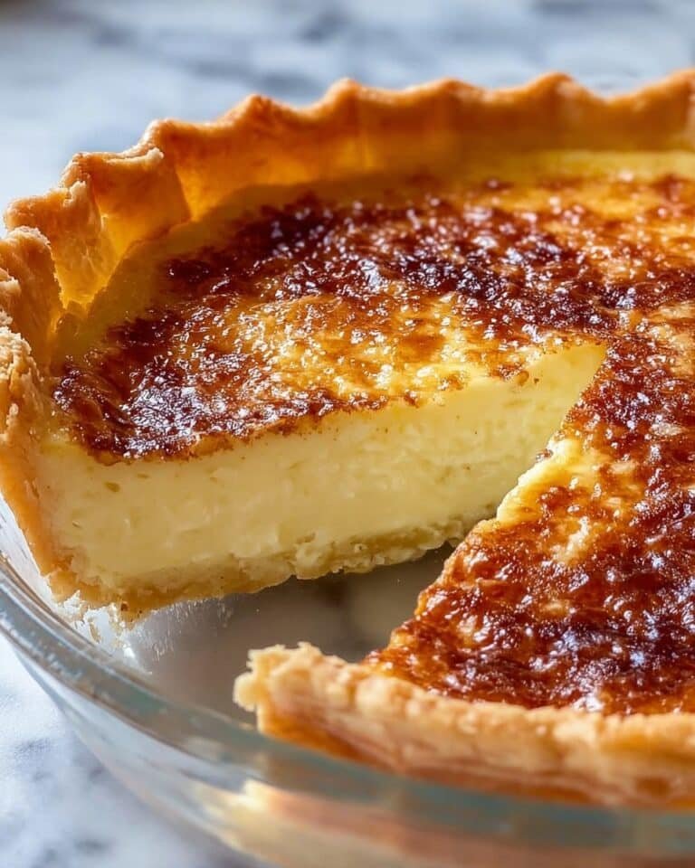 Old-Fashioned Egg Custard Pie Recipe