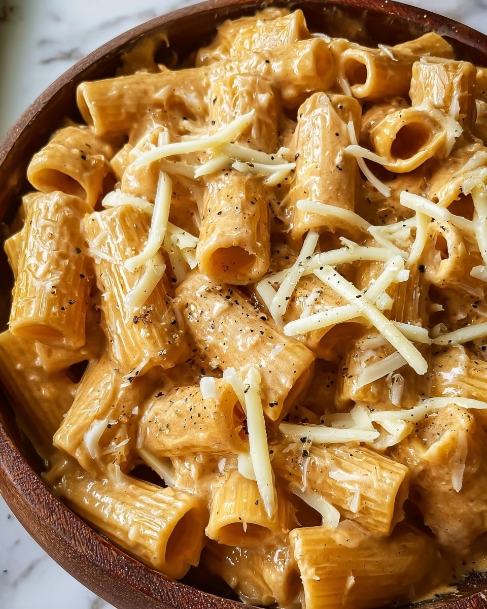 One Pot French Onion Pasta Recipe - Recipe Image