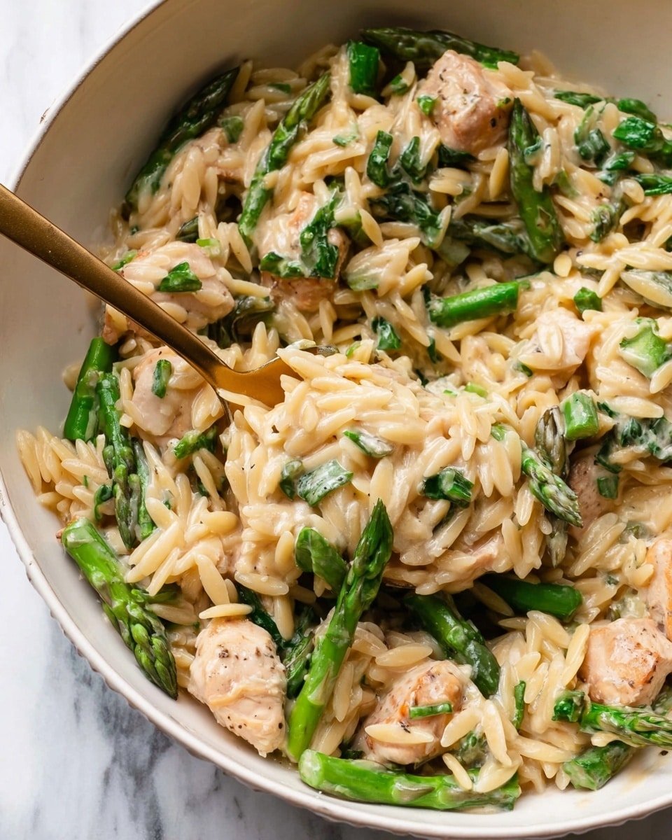 One Pot Chicken Orzo Recipe - Recipe Image
