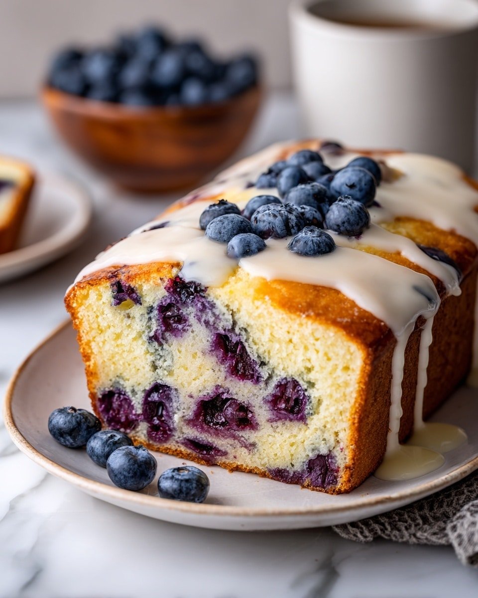 Blueberry Cream Cheese Bread Recipe - Recipe Image