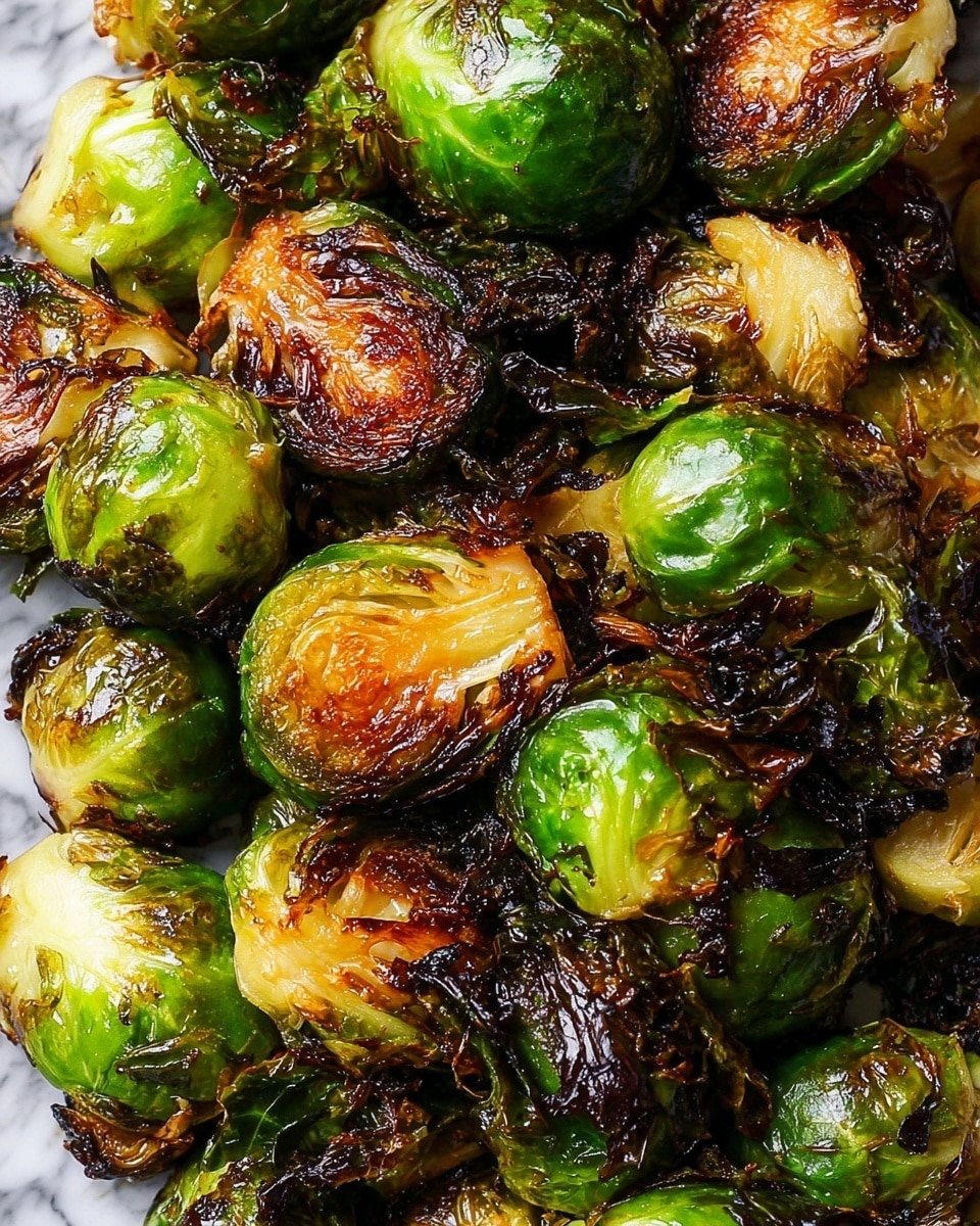 Crispy Honey Balsamic Brussels Sprouts Recipe - Recipe Image