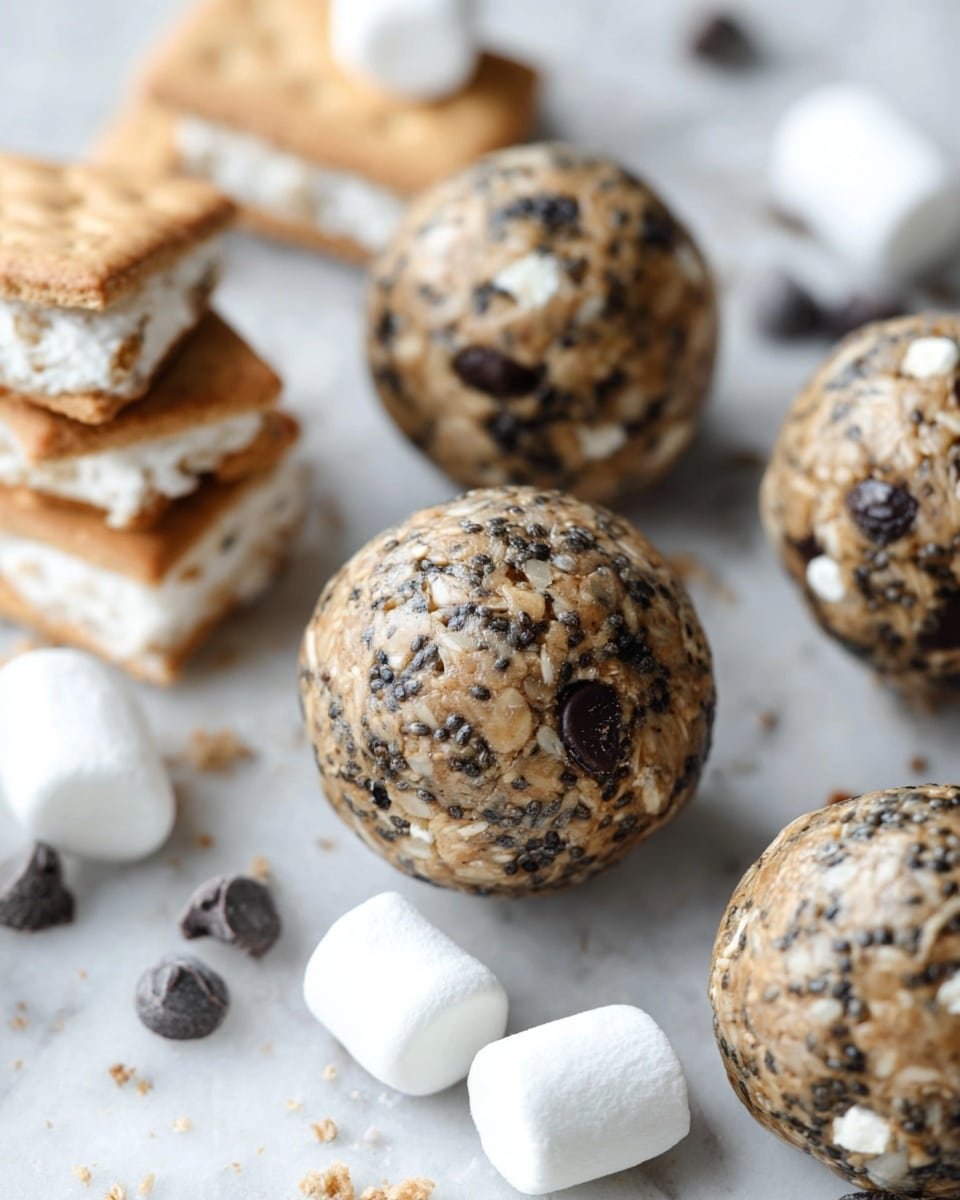 S’mores Energy Bites Recipe - Recipe Image