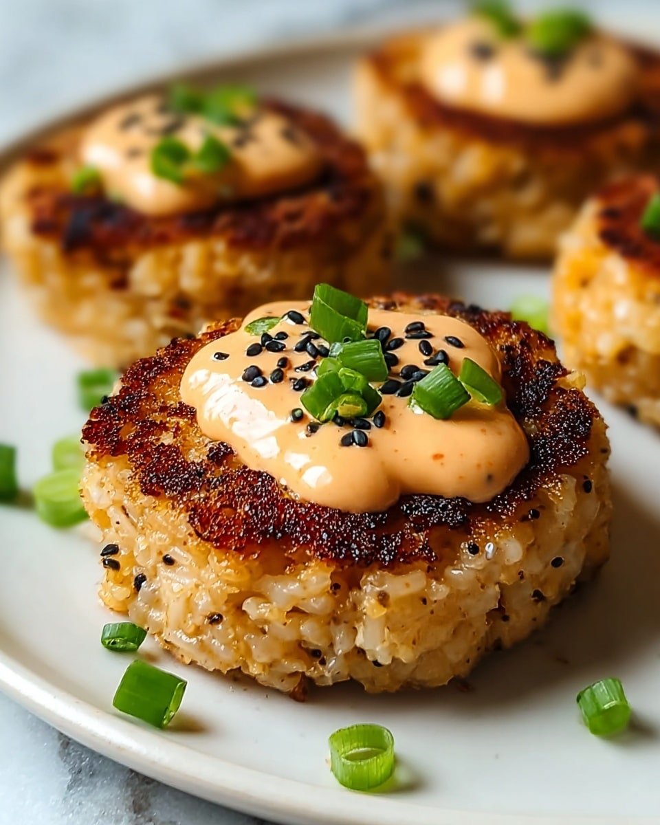 Asian-Style Tuna Cakes with Spicy Mayo Recipe - Recipe Image