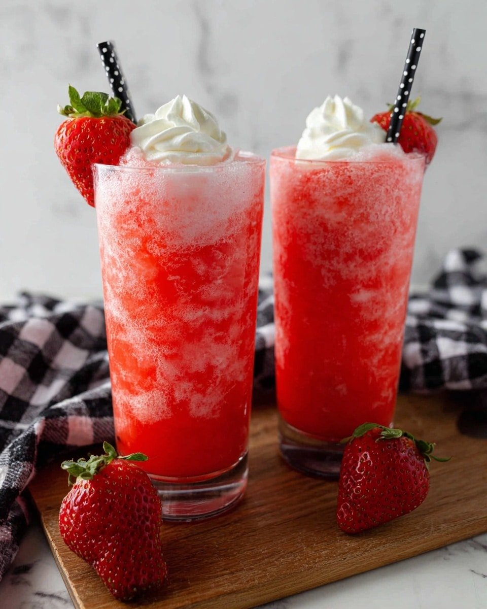 Dirty Strawberry Soda Recipe - Recipe Image