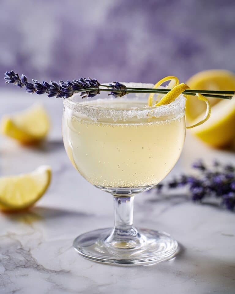 Lavender Lemon Drop Martini Recipe