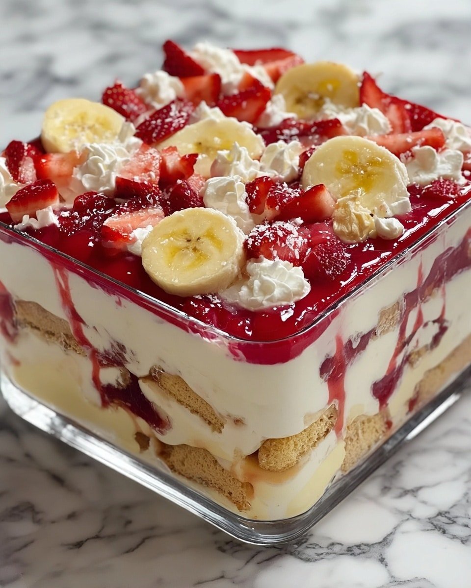 Strawberry Banana Pudding Dream Recipe - Recipe Image