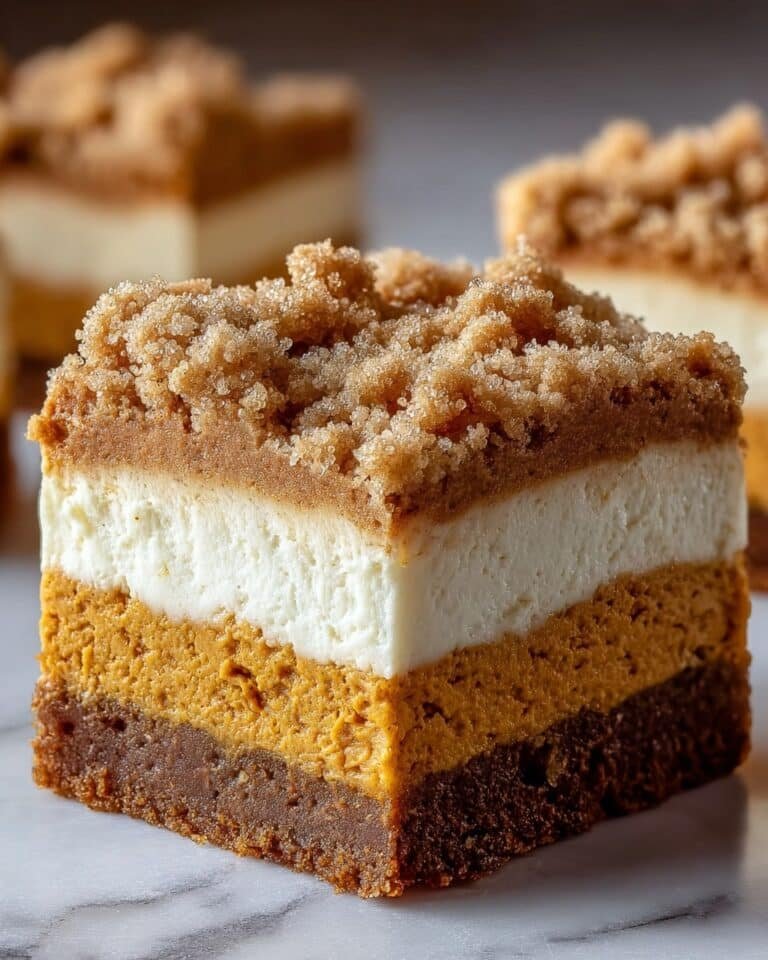 Pumpkin Cheesecake Bars with Streusel Recipe