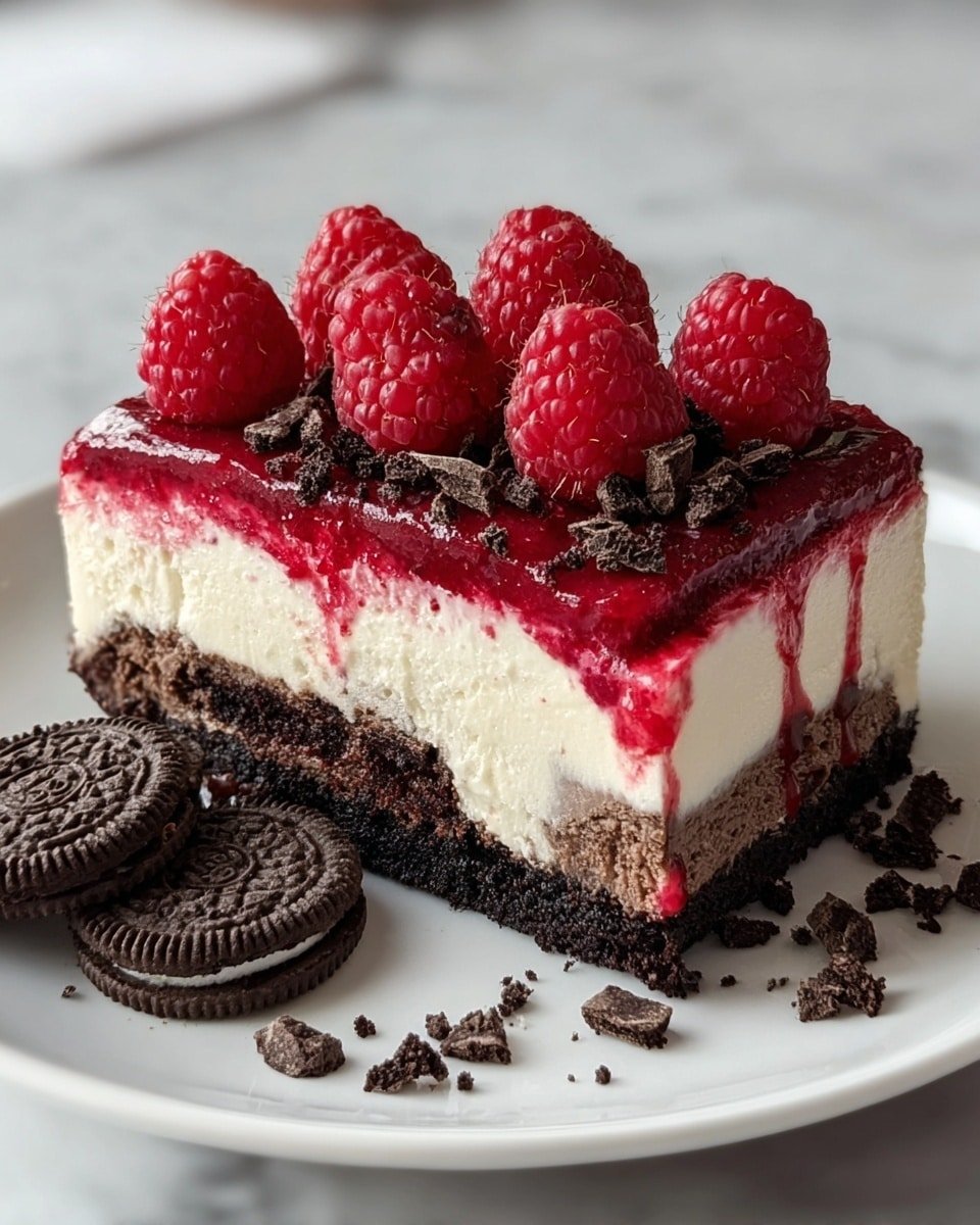 Raspberry Chocolate Lasagna Recipe - Recipe Image
