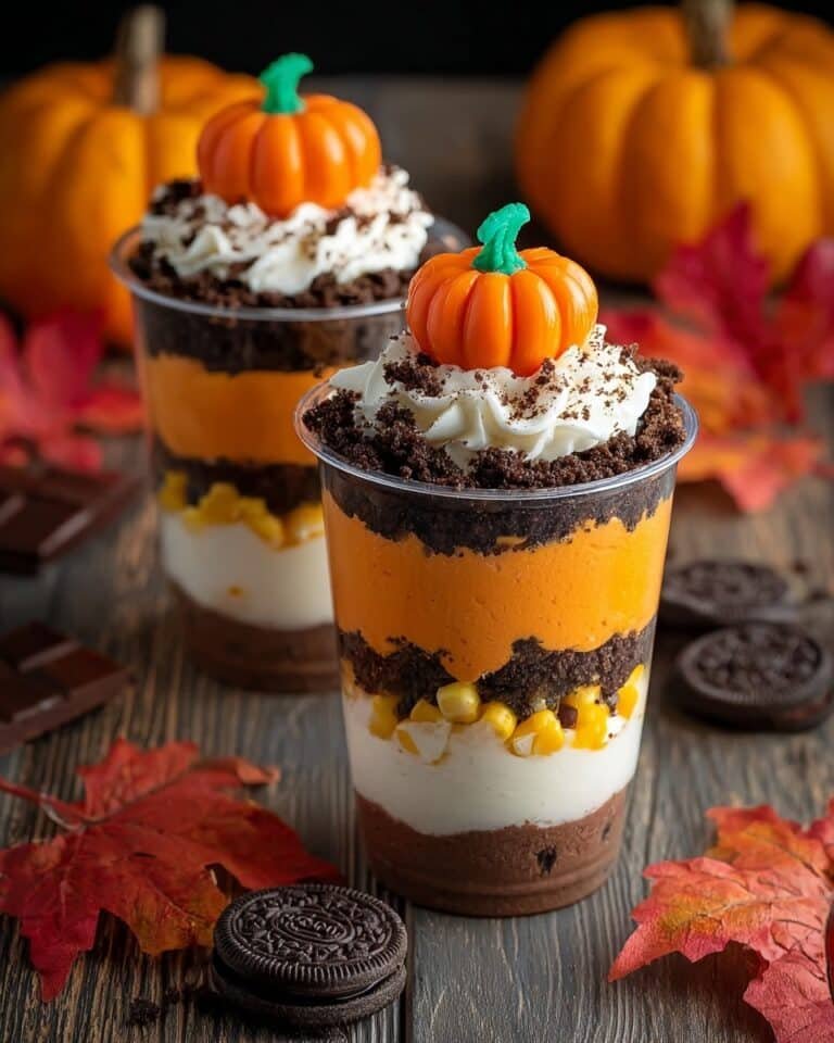 Pumpkin Patch Dirt Cups Recipe