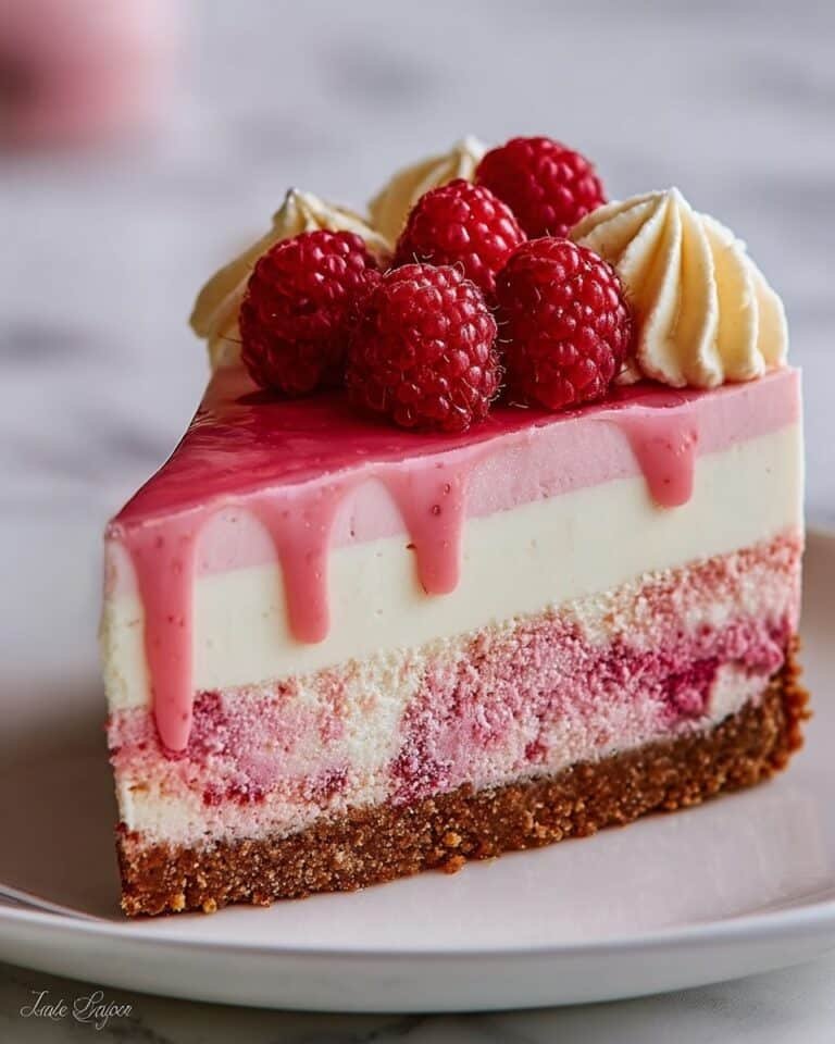 Pink Velvet Raspberry Cheesecake Recipe