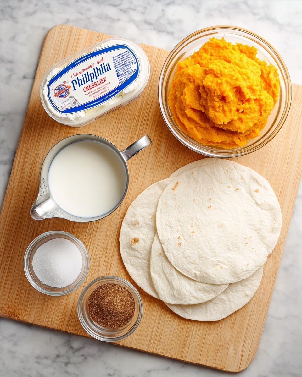 Pumpkin Pie Tacos Recipe - Recipe Image