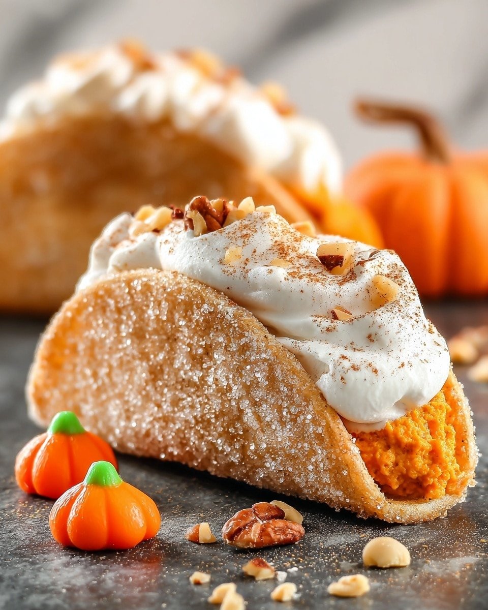 Pumpkin Pie Tacos Recipe - Recipe Image