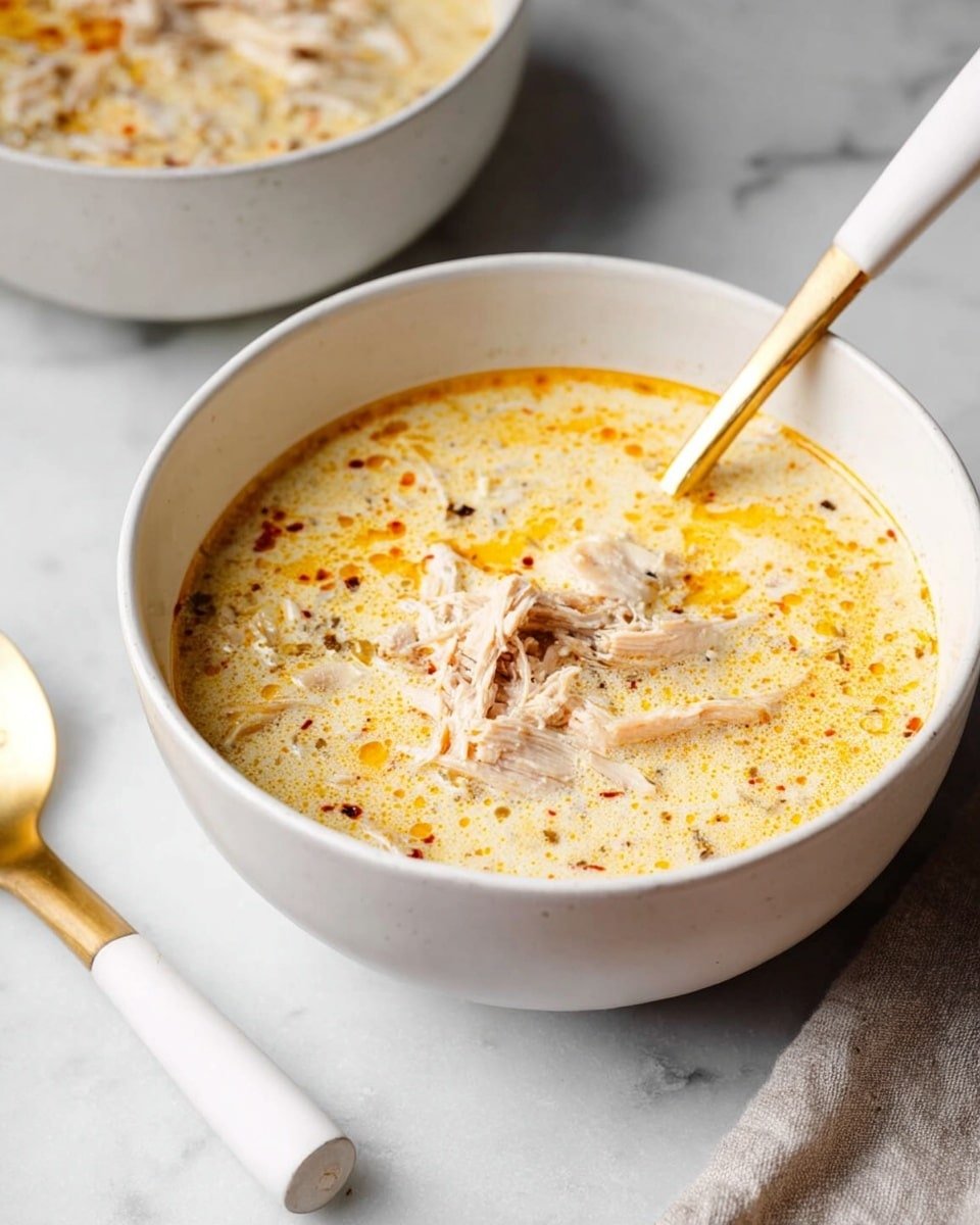 Keto White Chicken Chili Recipe - Recipe Image