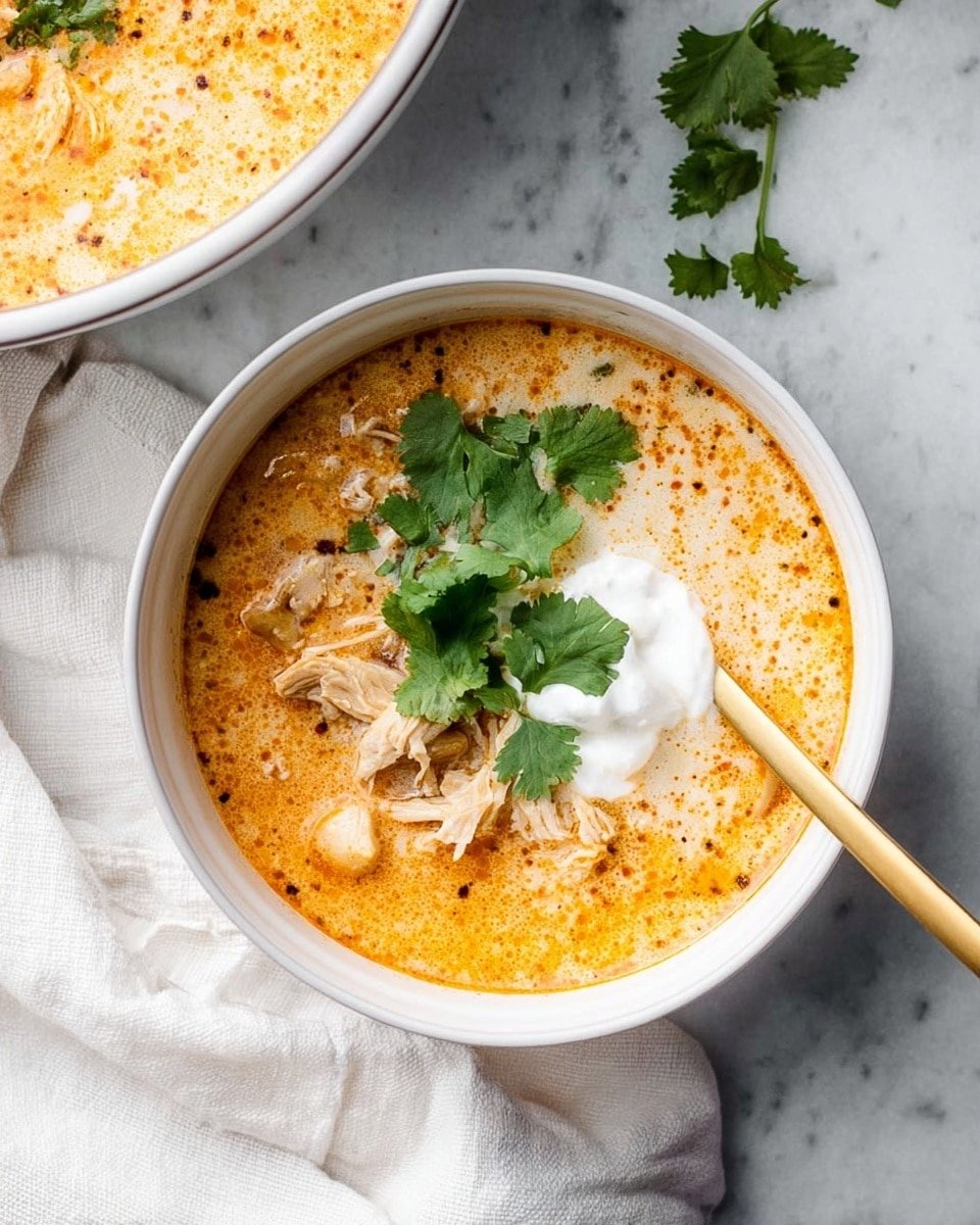 Keto White Chicken Chili Recipe - Recipe Image