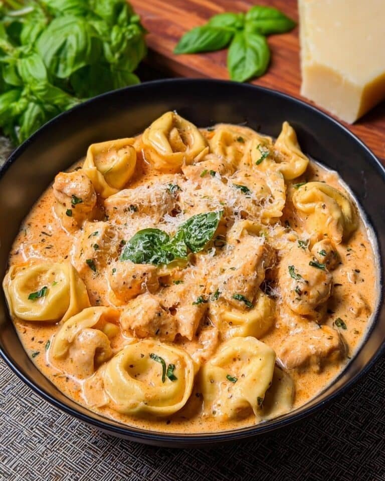 CrockPot Chicken Tortellini Recipe