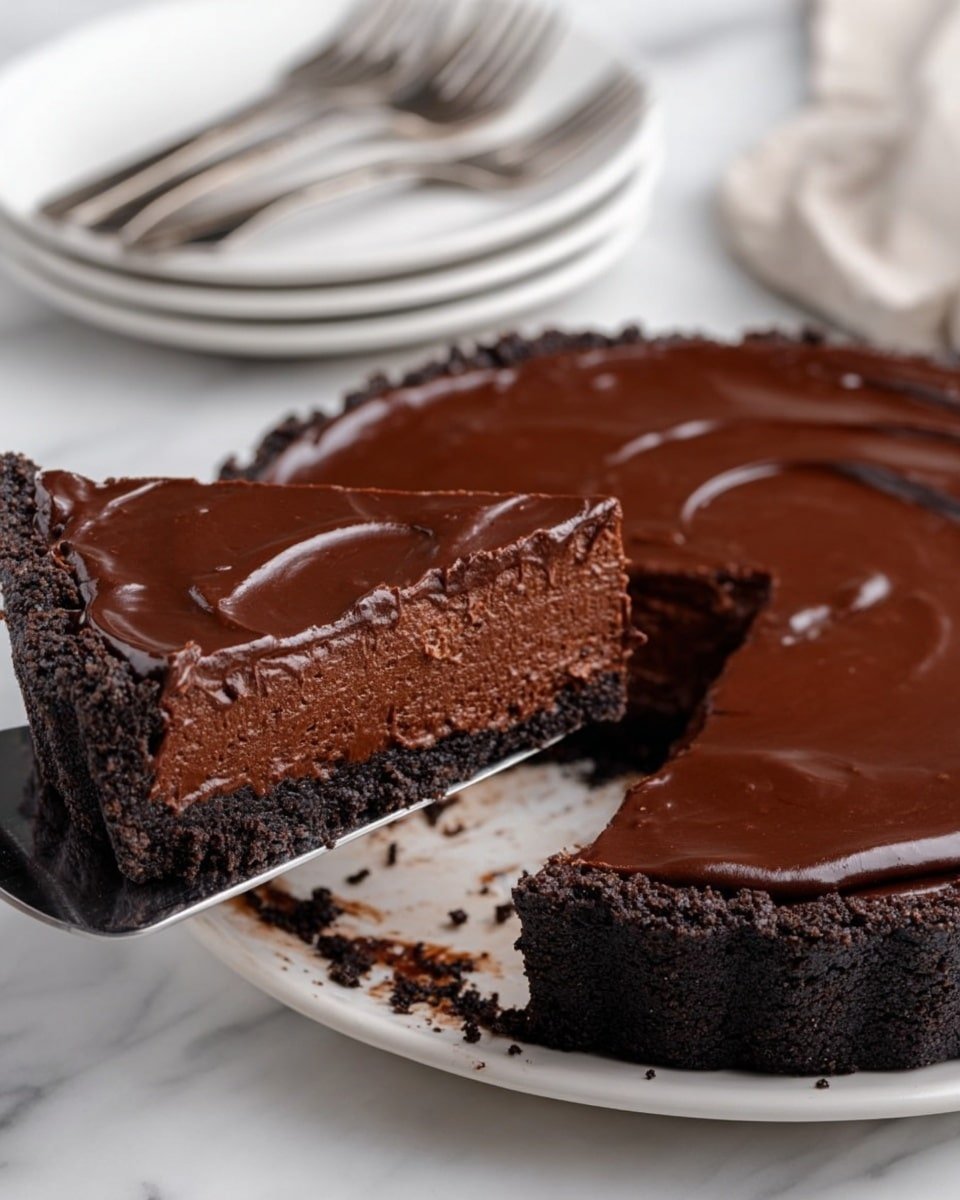 Gluten Free Chocolate Cheesecake Recipe - Recipe Image