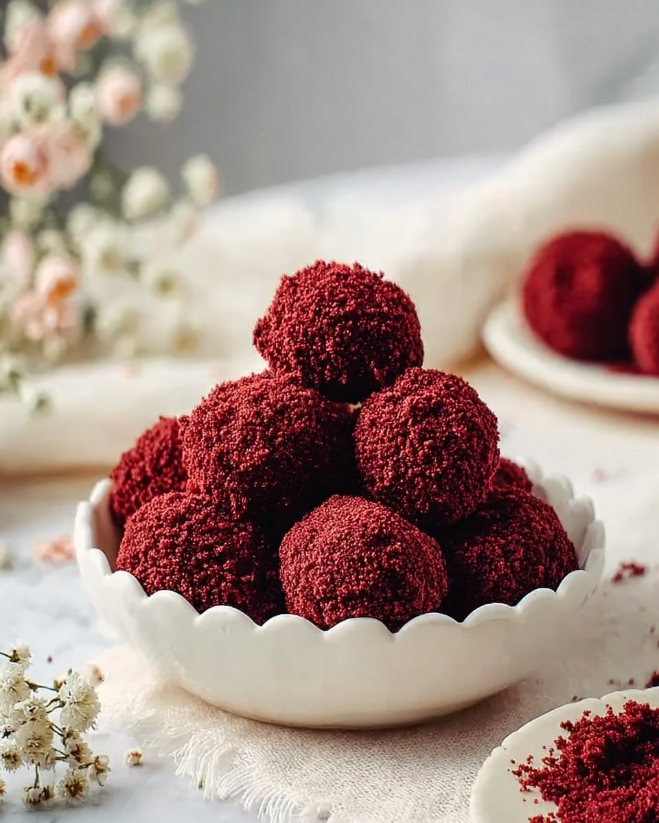 Red Velvet Cheesecake Bites Recipe - Recipe Image