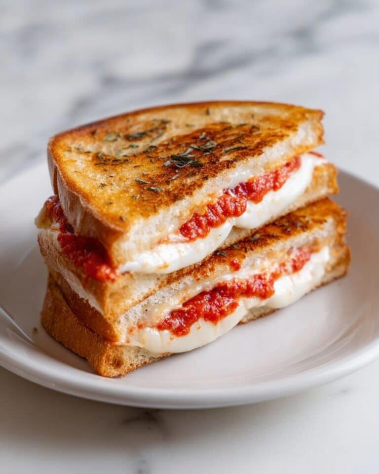 Pizza Cottage Cheese Grilled Cheese Recipe
