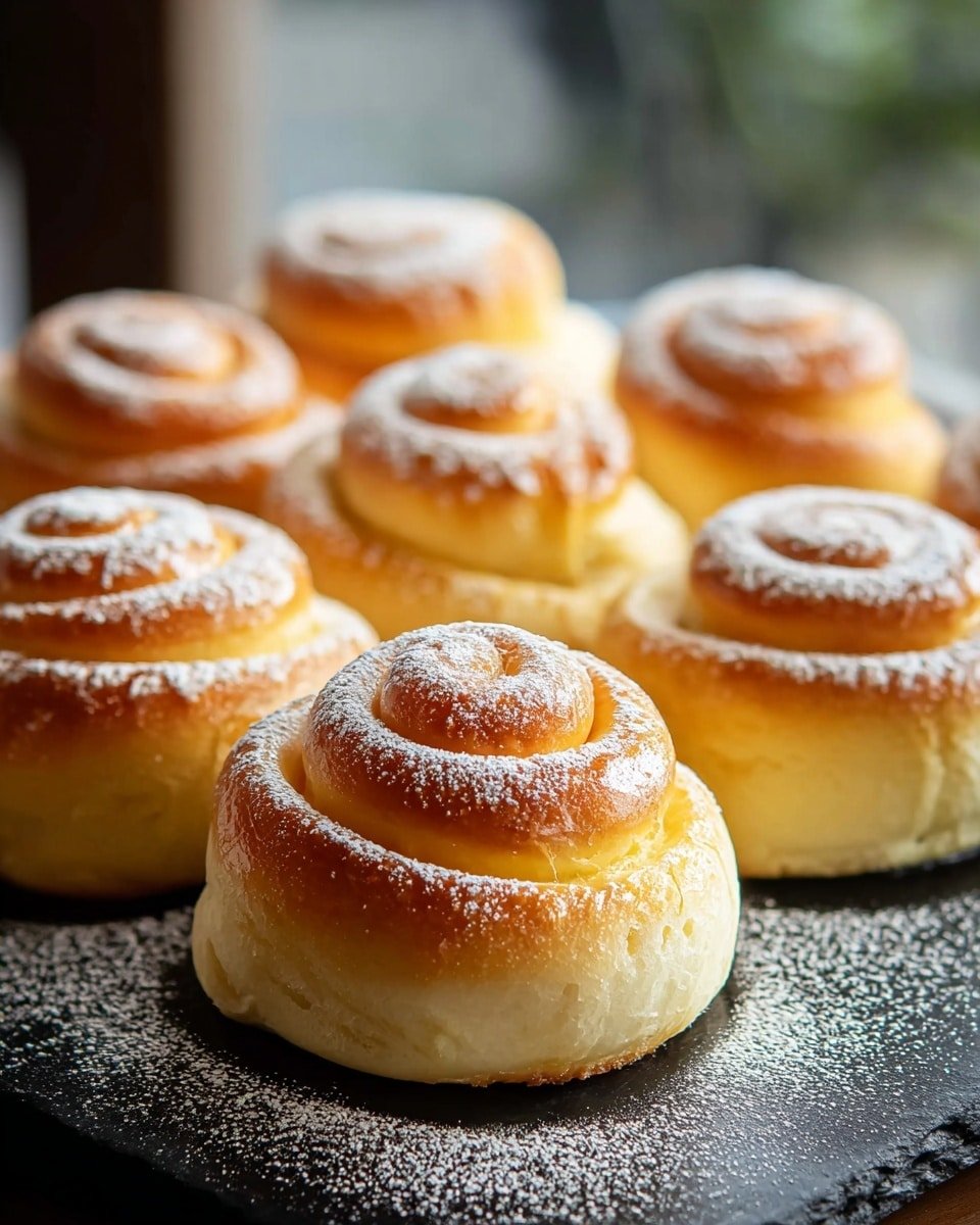 Vanilla Pan de Mallorca Rolls Recipe - Recipe Image