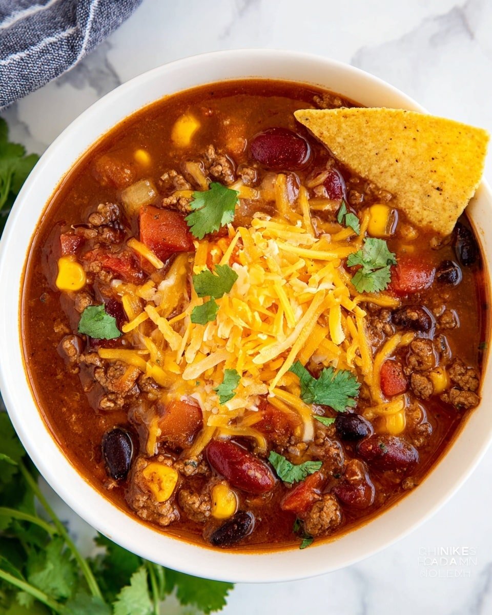 Hearty Taco Soup Recipe - Recipe Image