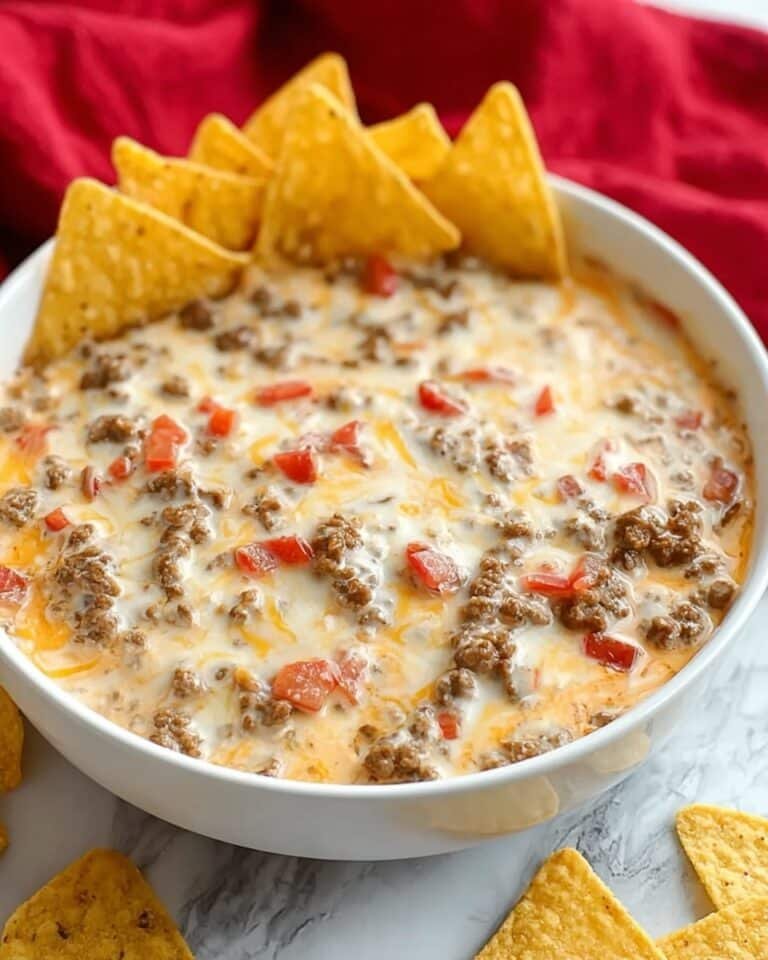 Spicy Sausage Cheese Dip Recipe