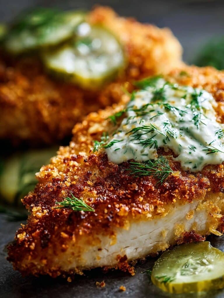 Dill Pickle Parmesan Chicken Recipe