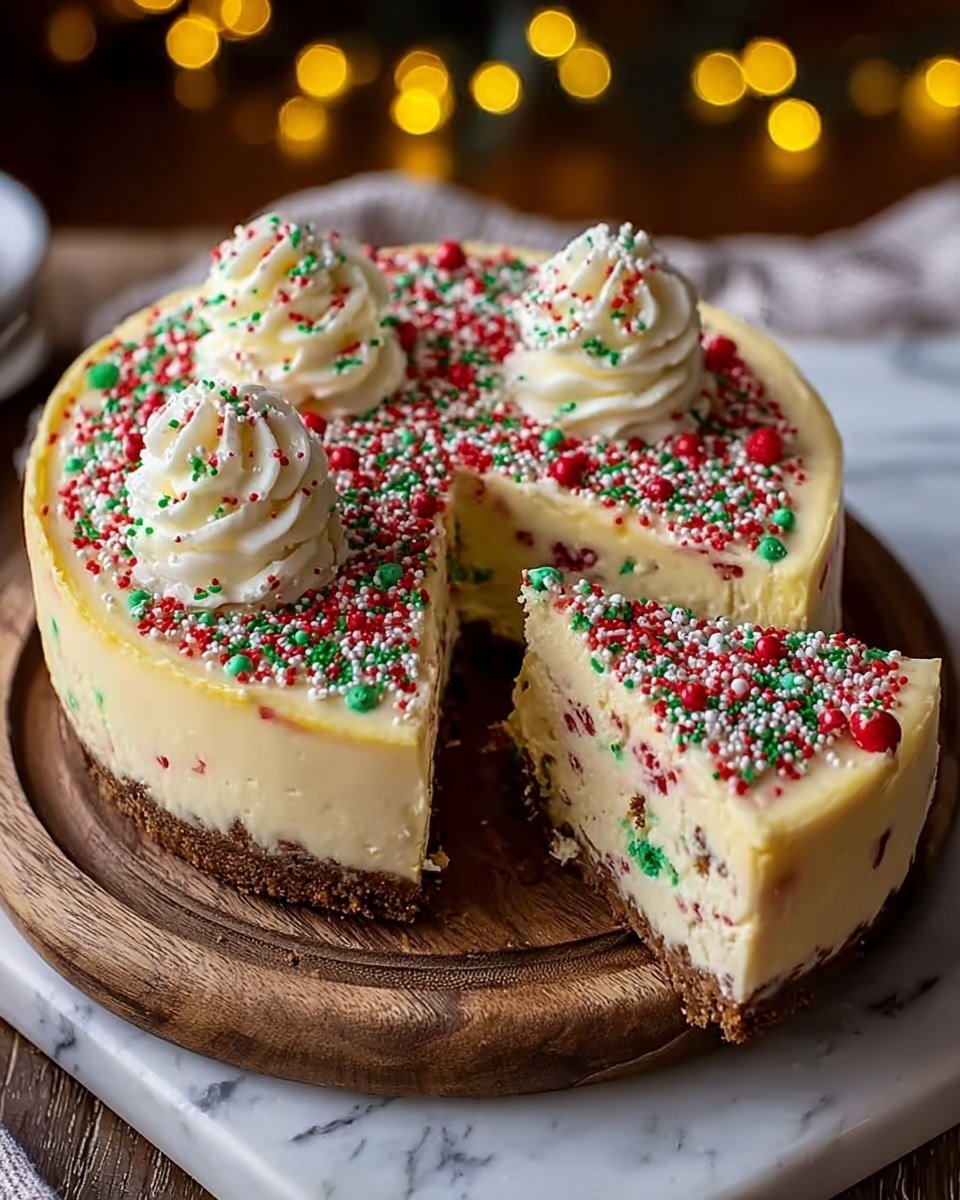 Sugar Cookie Cheesecake Recipe - Recipe Image