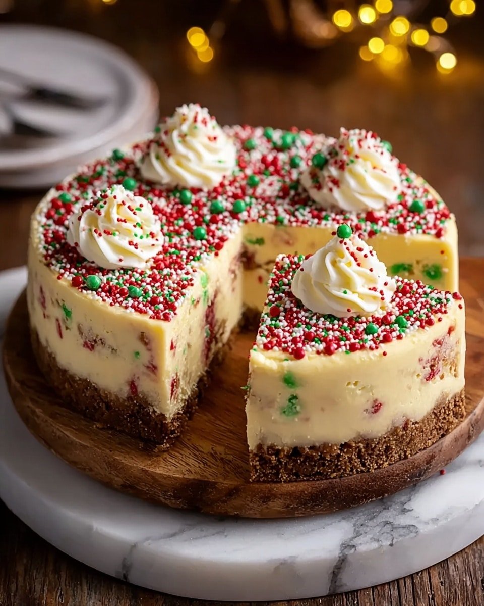 Sugar Cookie Cheesecake Recipe - Recipe Image