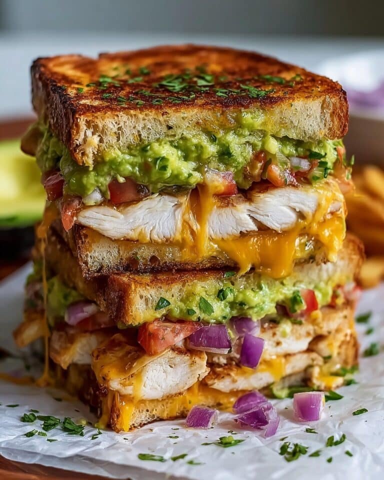 Chicken Avocado Melt Sandwich Recipe