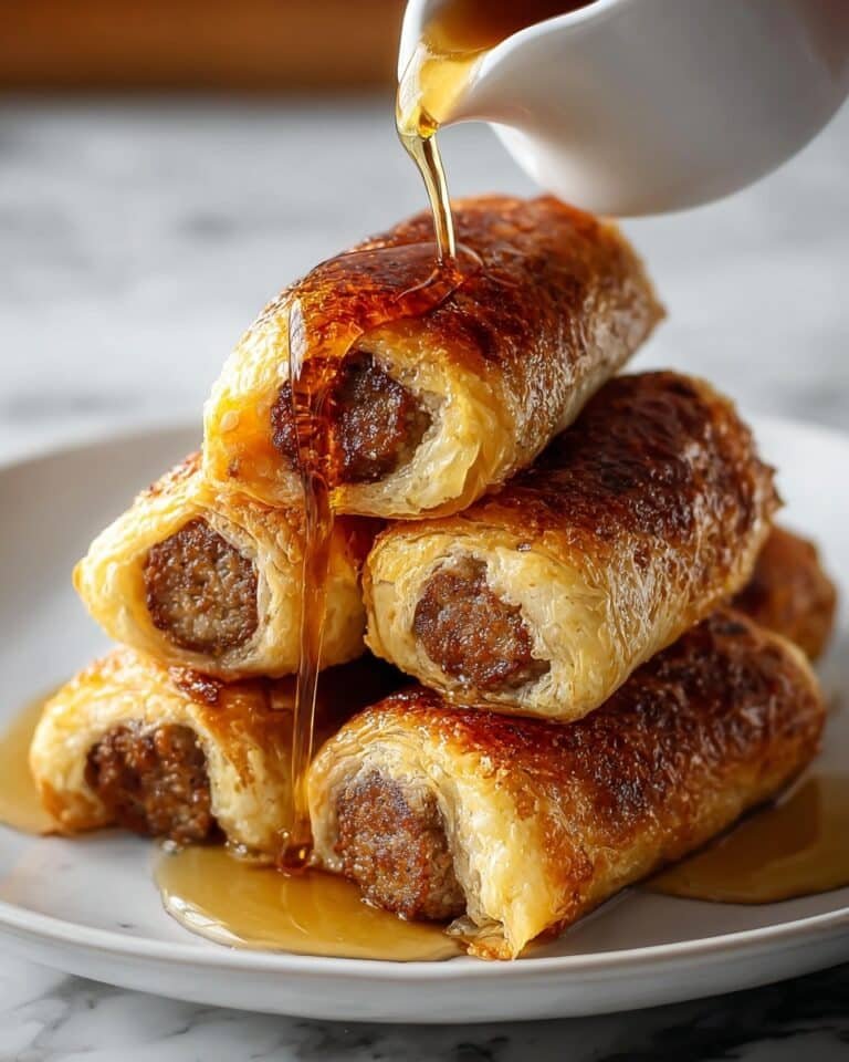 Sausage French Toast Roll-Ups Recipe